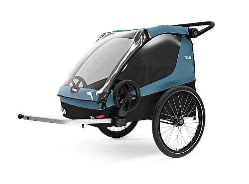 Przyczepka rowerowa dla psa - THULE Courier - Aegean Blue