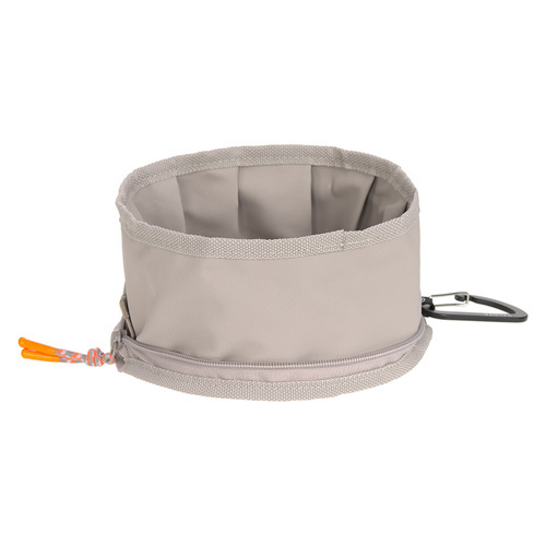 PALOPA - Tura foldable travel bowl for dogs - Taupe