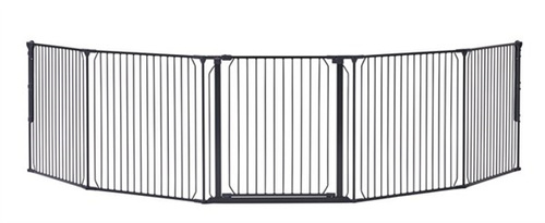 BabyDan - Carl Wide XXX outdoor safety gate, black